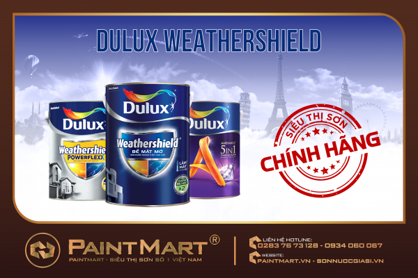Những đặc điểm nổi bật của sơn nước ngoại thất Dulux Weathershield